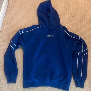 Adidas men’s XS blue hoodie- used, no stains or tears